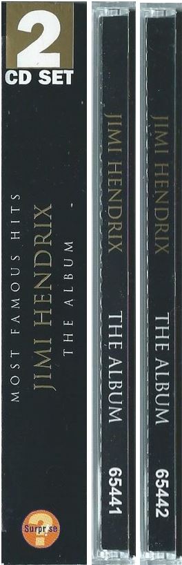 CD – JIMI HENDRIX – THE ALBUM – 2CD – 2003