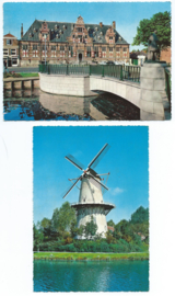 SET van 2 ansichtkaarten – Middelburg
