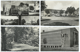 SET van 4 ansichtkaarten – Hilversum – 1958-1969