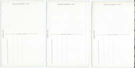 Kaarten setje 75 - 5 stuks - ca. 1950