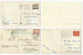 SET van 4 ansichtkaarten – Valkenburg – o.a. 1908, 1964