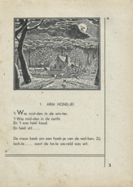 Het huisje in de sneeuw – W.G. van de HULST – ca. 1946