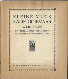 KLEINE MUCK KALIF OOIEVAAR – WILH. HAUFF – 1922