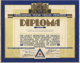 VERKEERSDIPLOMA - 1949