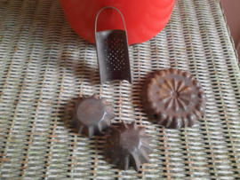 Bakvormpjes en rasp