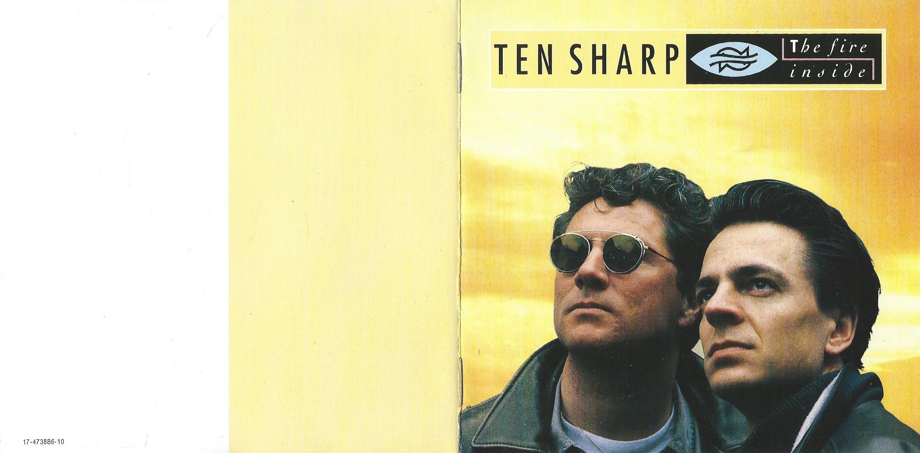CD – TEN SHARP – The fire inside - 1993