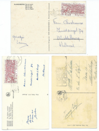 SET van 3 ansichtkaarten – België – o.a. 1932