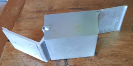 Asbak – Klapbaar, treinmodel, van geanodiseerd aluminium