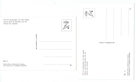 SET van 10 ansichtkaarten – Afsluiting Veerse Gat - 1961