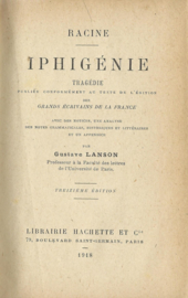 IPHIGENIE - TRAGÉDIE - J. RACINE - 1918