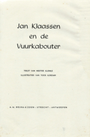 Jan Klaassen en de vuurkabouter – HESTER KLENKE –1949