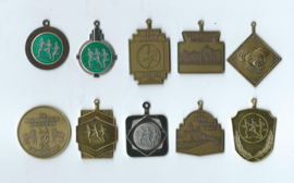 Medailles – hardlopen – 10 stuks – 4