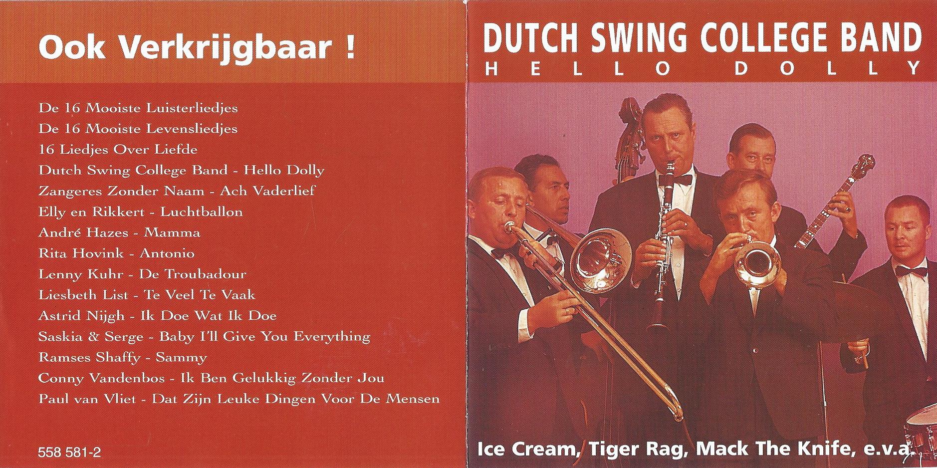 CD – DUTCH SWING COLLEGE BAND – HELLO DOLLY - 1998