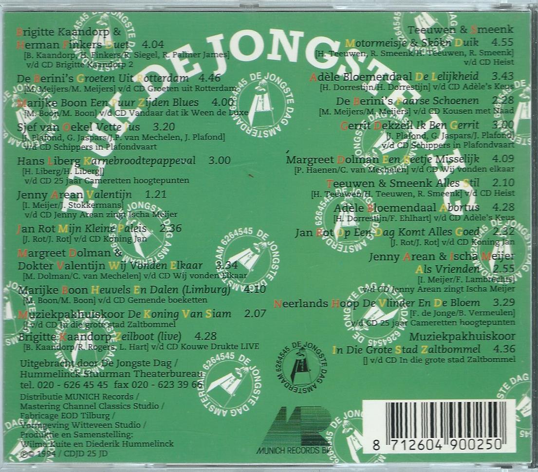 CD – Various - PLUK DE JONGSTE DAG - 1994