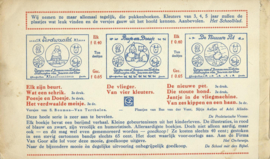 VAN VIER KLEUTERS – VERSJES VAN S. BOUMAN VAN TERTHOLEN - 1926