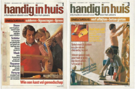 handig in huis - nummer 1–oktober 1975 en nummer 3–maart 1976