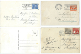 SET van 4 ansichtkaarten – ‘s-Gravenhage – 1926-1959