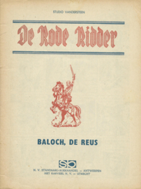 De Rode Ridder – Nr. 15 DE ZWARTE WOLVIN en Nr. 16 BALOCH, DE REUS – 2 stuks – 1964-1966