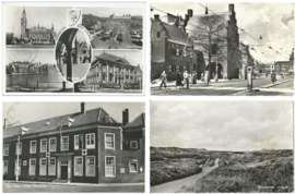 SET van 4 ansichtkaarten – ‘s-Gravenhage – 1953-1961
