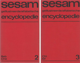 SESAM geïllustreerde/alfabetische ENCYCLOPEDIE – deel 2 en 3 – 1967