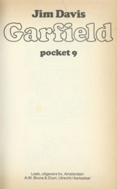 Garfield pocket 9 – Jim Davis - 1987