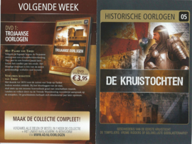 DVD – HISTORICHE OORLOGEN - Deel 01 - DE KRUISTOCHTEN - 2005