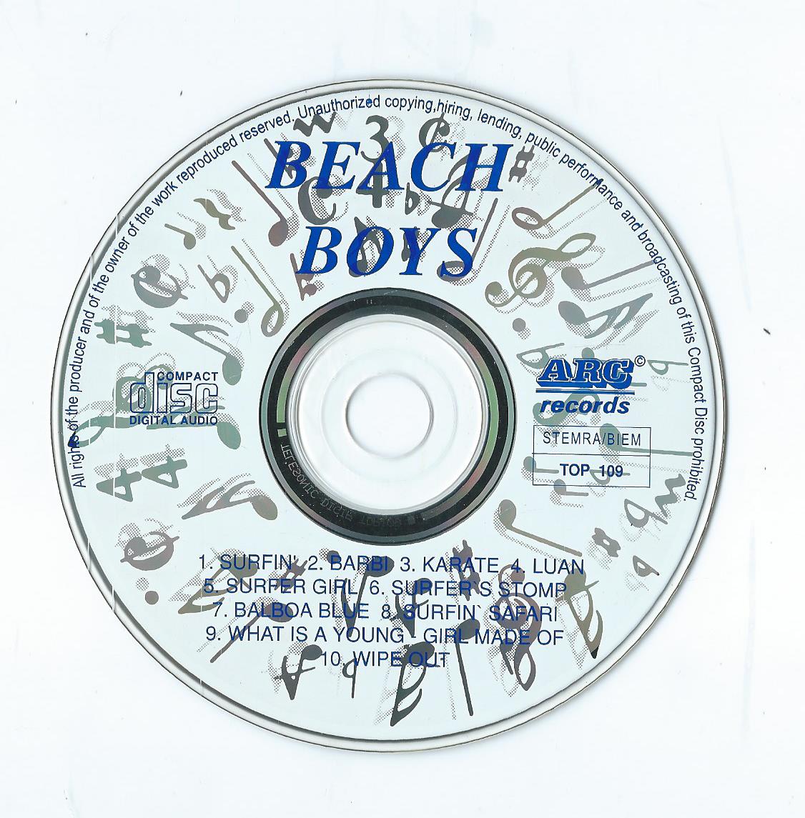 CD – The BEACH BOYS – SURFER GIRL - 1984
