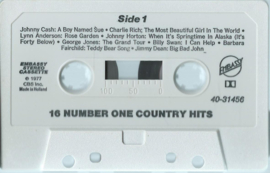 MC – Various – 16 NUMBER ONE COUNTRY HITS - 1977