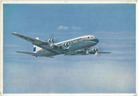 Ansichtkaart – KLM - DOUGLAS DC-6 B – ca. 1956