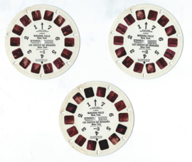 VIEW-MASTER beeldschijven – NIAGARA FALLS / LES CHUTES DU NIAGARA - New York - 3 stuks - 1971