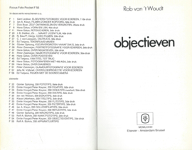 objectieven – Rob van ’t Woudt - 1982