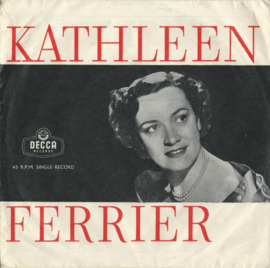 KATHLEEN FERRIER - Händel uit "Messiah" / Händel uit "Samson"