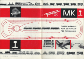 Fleischmann H0 – Sporenplan boekje – MK - 1964