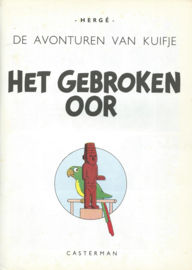 KUIFJE – HET GEBROKEN OOR – HERGÉ - 1966