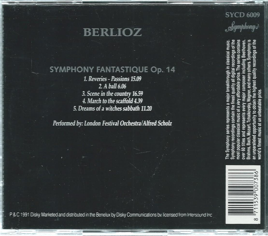 CD – BERLIOZ – Symphonie Fantastique - 1991