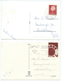 SET van 2 ansichtkaarten – Venlo – 1962-1967