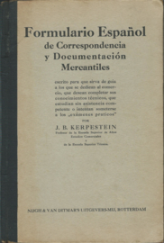 Formulario Español de Correspondencia y Documentación Mercantiles – J.B. KERPESTEIN - 1926