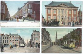 SET van 4 ansichtkaarten - 's-Gravenhage - 1904-1915