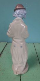 BEELD – clown – porselein – Lladro Clown "Sad Sax" - 1988