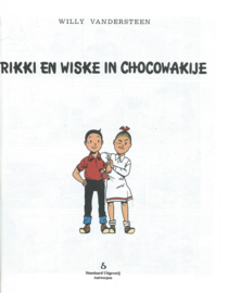 SUSKE EN WISKE - 154 - RIKKI EN WISKE IN CHOCOWAKIJE - WILLY VANDERSTEEN - 1996