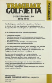 VRAAGBAAK – VOLKSWAGEN GOLF/JETTA DIESELMODELLEN 1983-1987 -  P.H. OLVING - 1988