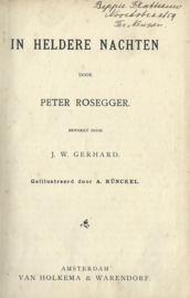 IN HELDERE NACHTEN – PETER ROSEGGER – 1905