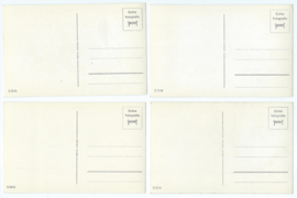 SET van 4 ansichtkaarten – Middelburg