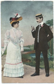 Kaarten setje 102 - 4 stuks - 1908