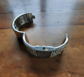 Horloge - Oasis Silver Crystal Bangle Watch B512 - 2008