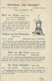 DE JONGE VAANDRIG – G.A. HENTY’S – ca. 1922