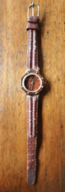 Horloge – Dalas QUARTZ, hout motief
