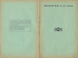 Actuele Onderwerpen (AO) – jaargang 1949 – 49 stuks (239 t/m 289)