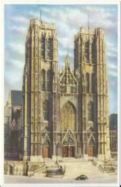 SET van 7 ansichtkaarten - België - BRUXELLES / BRUSSEL - ca. 1950