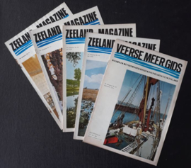 VEERSE MEER GIDS / ZEELAND MAGAZINE (5 stuks) - dubbele ex.'n - 1972-1983